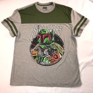 Star Wars Men's T Shirt Boba Fett Bounty Hunter